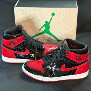 Air Jordan 1 Retro High OG “Bred Patent” (2021)